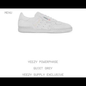 Yeezy Powerphase in Quiet Gray